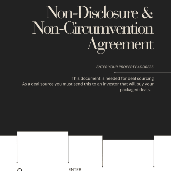 NDA & NCA Template – Protect Your Business & Sensitive Information with a Legally Binding Agreement