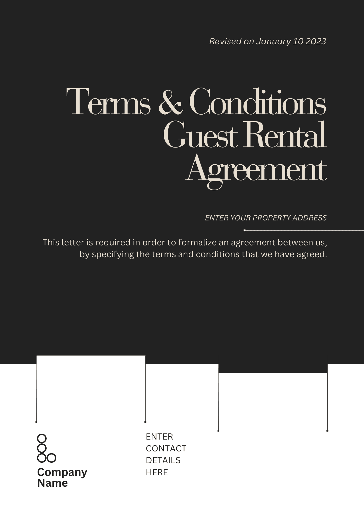 Short-stay guest terms & conditions