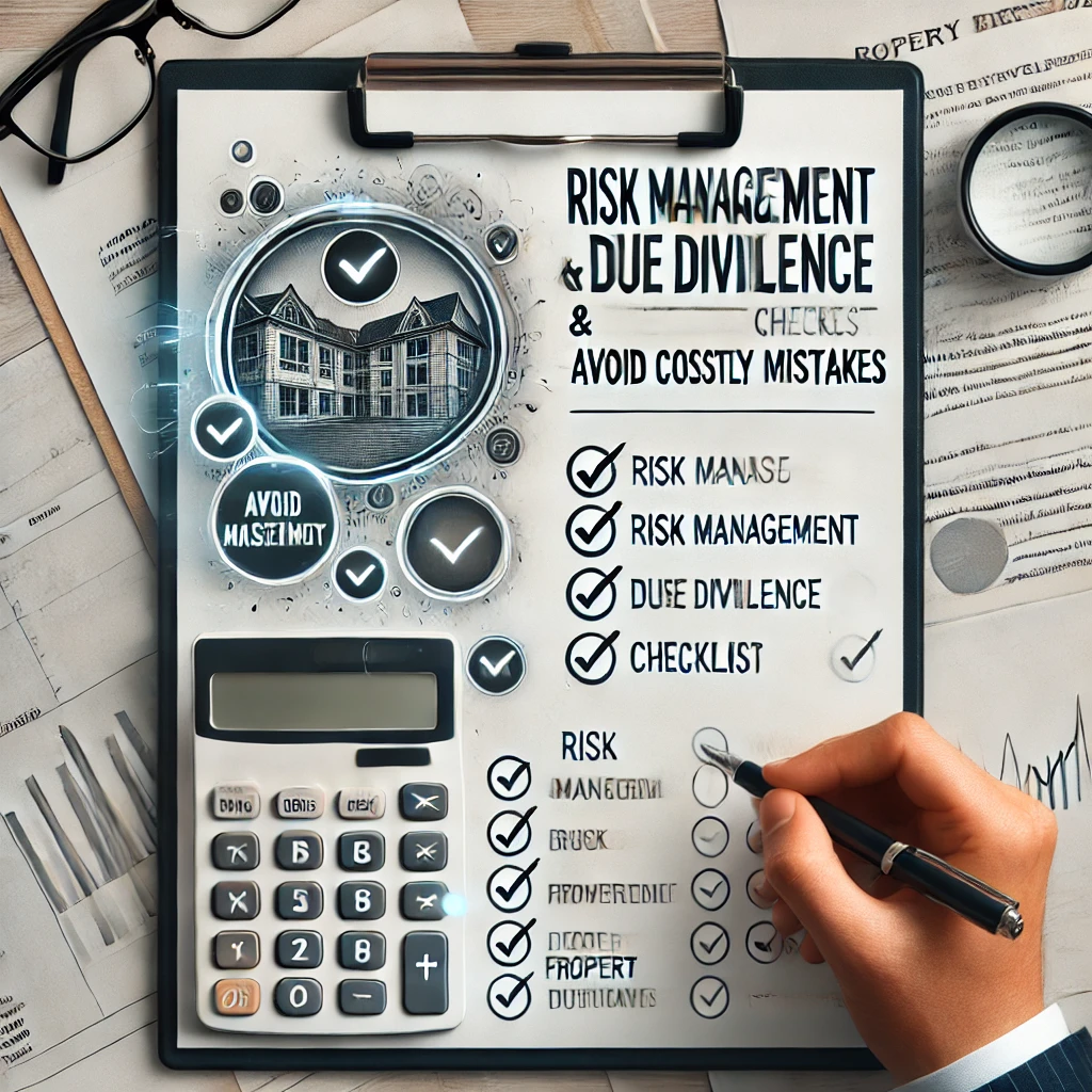 Risk Management & Due Diligence Checklist for Property Development – Avoid Costly Mistakes