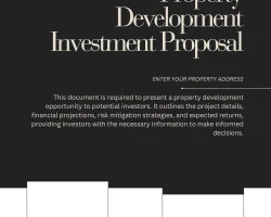 Professional Investment Proposal Template with Graphs & Financial Projections