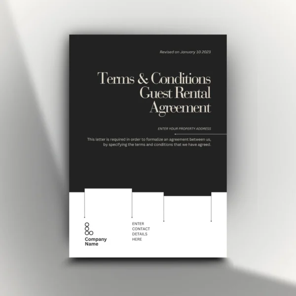 Serviced Accommodation Guest T&Cs