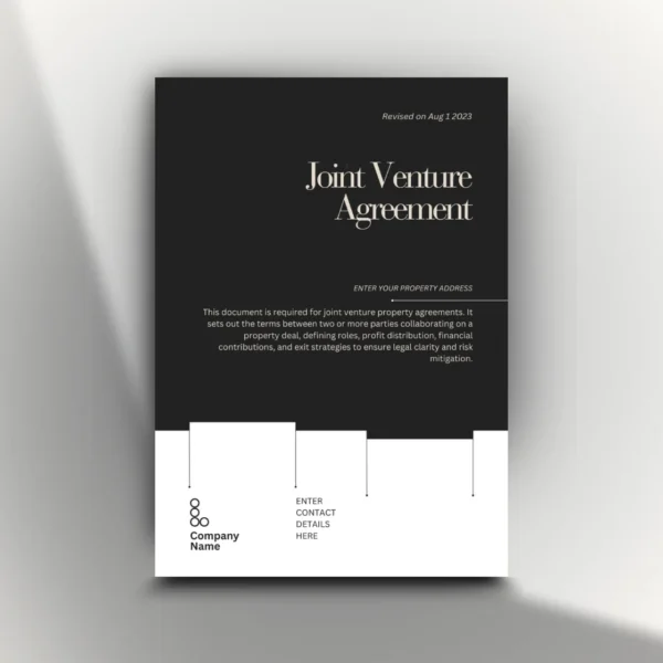 Joint Venture Agreement