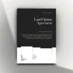 land-option mockup
