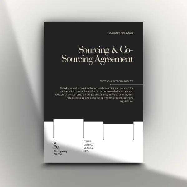 Sourcing & Co-Sourcing Agreement